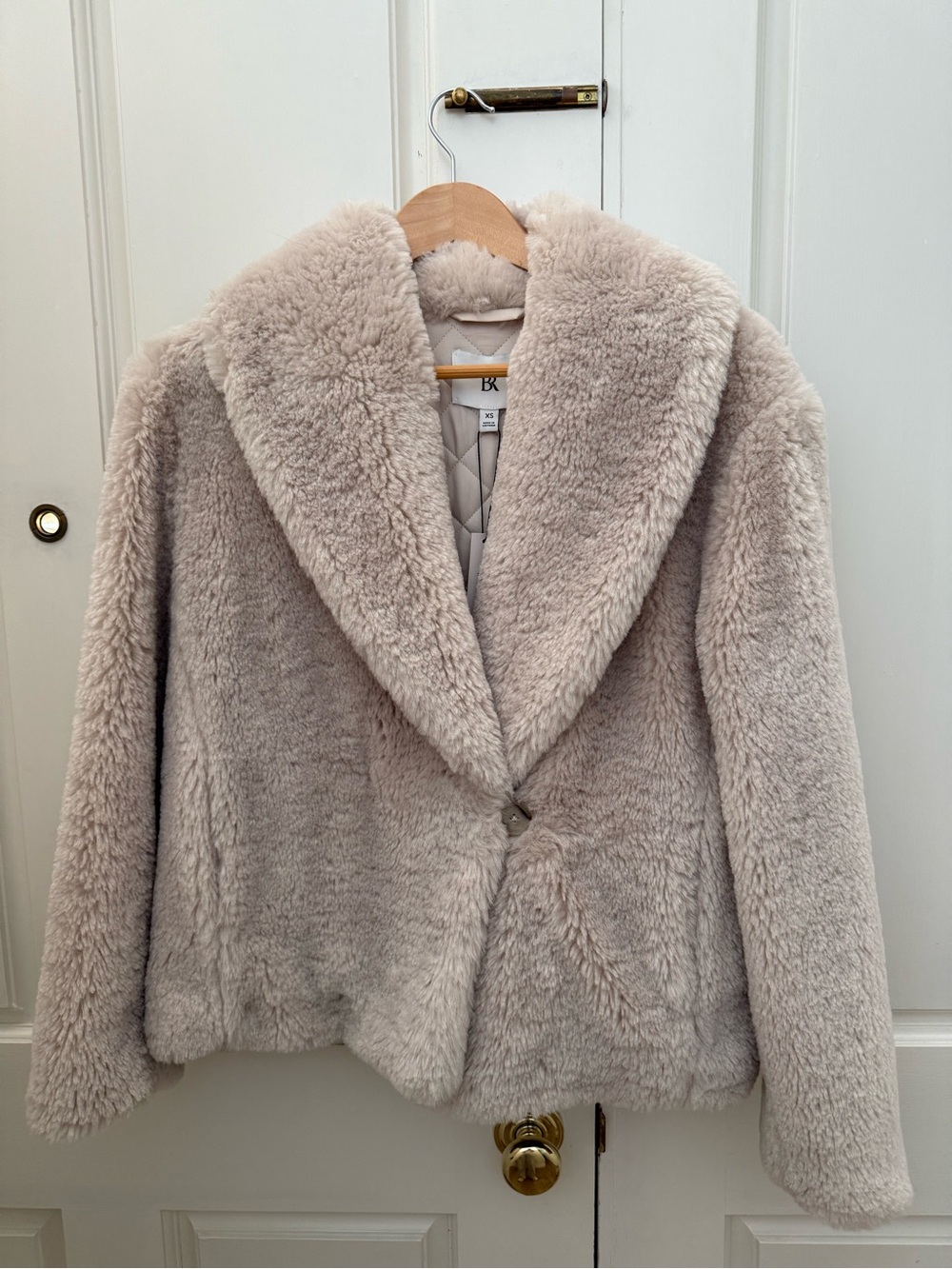 Banana Republic Faux Fur Jacket